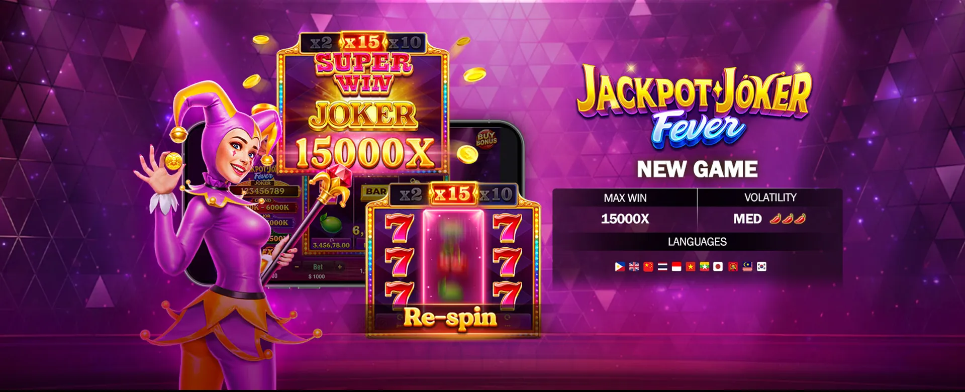 Dynamic background of online casino games and bonuses at WINPH